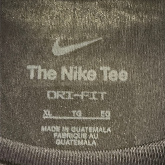 Nike Black Tank Top with White Logo Woman’s Size XL. NWT - Picture 2 of 3